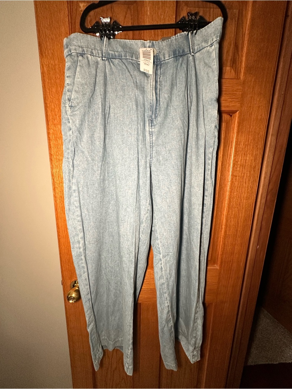 Torrid wide leg denim trouser